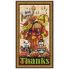 QT Fabrics A Pilgrim's Autumn Give Thanks Panel Quilt Kit