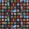 Blank Fabric On The Right Track Patches B-3073-99