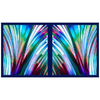 QT Fabric Artwork Panel Blue 28656 B