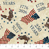 Northcott America 250 Flags 44"