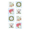 Clothworks Joyful Winter Fat Quarter bundle with panel FQ0419