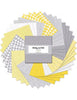 On Point Quilt Sterling and Gold Quilt Kit