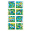 Clothworks FQ0461 Summer Splash Fat Quarters with Panel