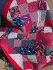 Patriotic On Point Quilt Kit