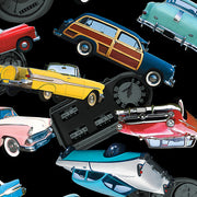 Benartex America's Highway 1471612 Classic Rides