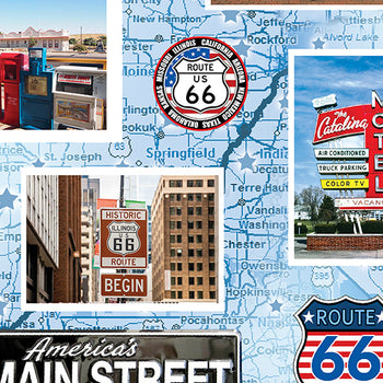 Benartex America's Highway 14720 50 Landmarks