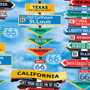 Benartex America's Highway 1472650 Rt 66 Destinations