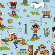Benartex Lil Buckaroos 1476454 Little Rodeo