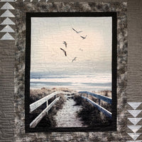 Hoffman Fabrics Beach Walk Quilt Kit