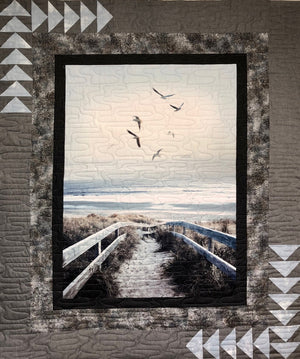 Hoffman Fabrics Beach Walk Quilt Kit