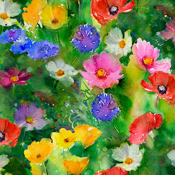 3 Wishes Country Living Flower Meadow 21682