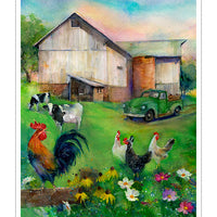3 Wishes Country Living Farm Panel 21685-PNL
