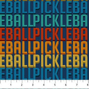 Northcott Fabrics 27533-48 pickleball
