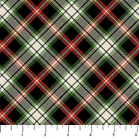 Northcott Fabric Highland Heart Plaid 28049-99