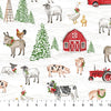 Northcott Barnyard Christmas 28801-10