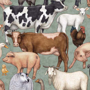 QT Fabrics Country Farm - Packed Animals 29890H