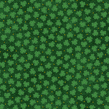 QT Fabrics St Pat,s and Cats- Shamrocks 30020F
