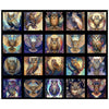 QT Fabrics Mystic Owls Picture Patches 30034J (199)