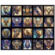 QT Fabrics Mystic Owls Picture Patches 30034J (199)
