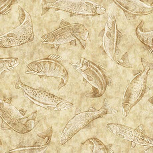 QT Fabrics Fish Tails Fish Blender Fish 30071E