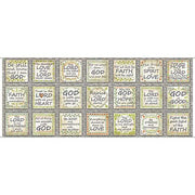 QT Rejoice Inspirational Sayings - Patches