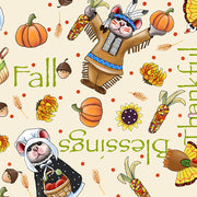 QT Fabrics A Pilgrim's Autumn 30323 E Beige