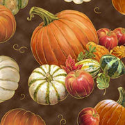 QT Fabrics Autum Forest 30361A Pumpkins and Gourds
