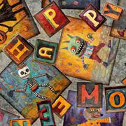 QT Creepin' It Real 30388-K Halloween Patchwork