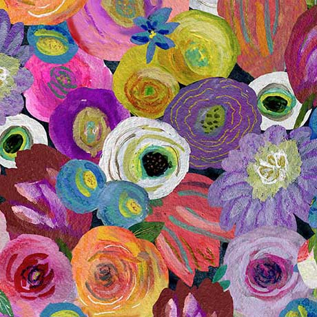 QT Blooming Bouquet floral Wide