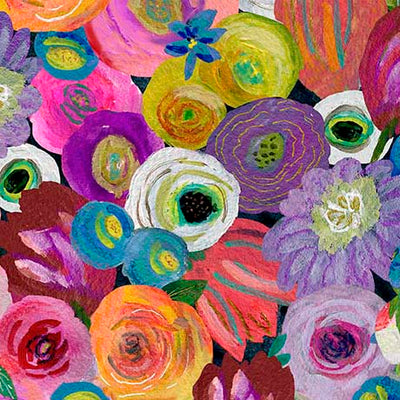 QT Blooming Bouquet floral Wide