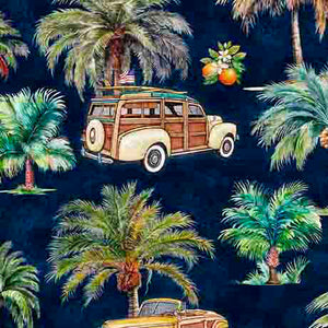 QT  Fabric California Dreaming 313148W