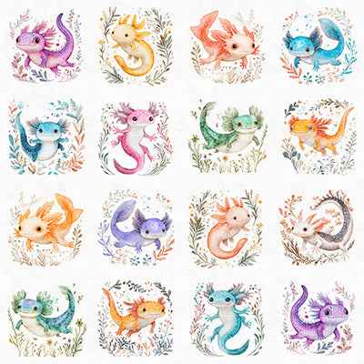 QT Axolotl Vinettes