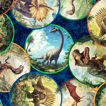 QT Savage Kingdom Dinosaurs Medallions