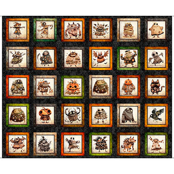 QT Fabric A Haunting We Will Go 31943J