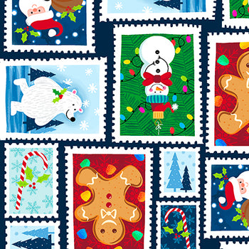 QT Fabric Letters To Santa 31972N