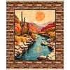 QT Fabric Canyonland Panel 32011X