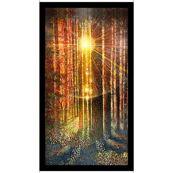 QT Fabric Forest Light 32065X Panel