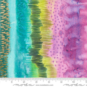 Moda Fabrics Coming Up Roses 39791 11- Rainbow