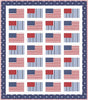 Moda Fabric American Made Star Spangled Quilt Kit