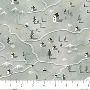 FIGO Fabric Great Journey Houses 90786-70