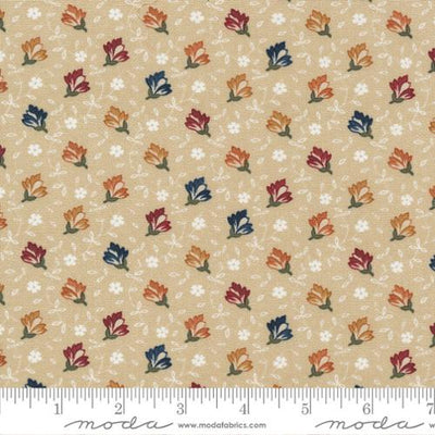 Moda Fabrics Fluttering Leaves Beechwood 9732 11
