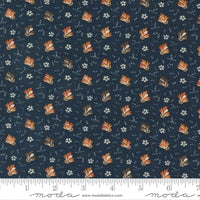 Moda Fabrics Fluttering Leaves Bluespruce 9732 14