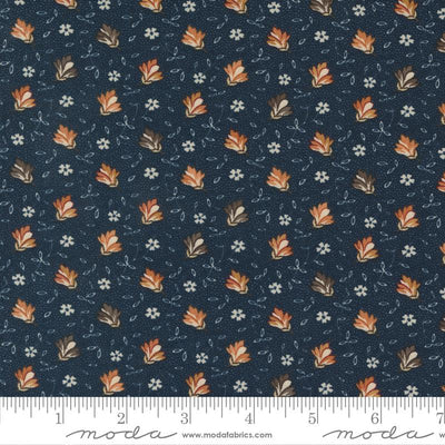 Moda Fabrics Fluttering Leaves Bluespruce 9732 14