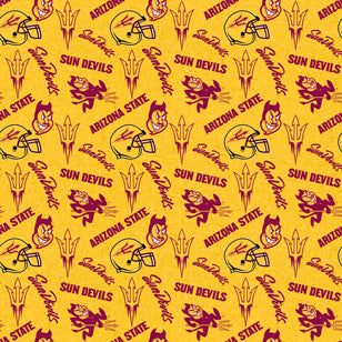Arizona State College Tone on Tone Cotton ASU1178