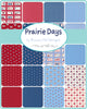 Moda Prairie Days Patriotic Nine Patch Quilt Kit