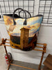 Sunset Hauler Quilted Tote Bag - Ready Made