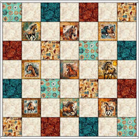 QT Born To Run Quilt Kit