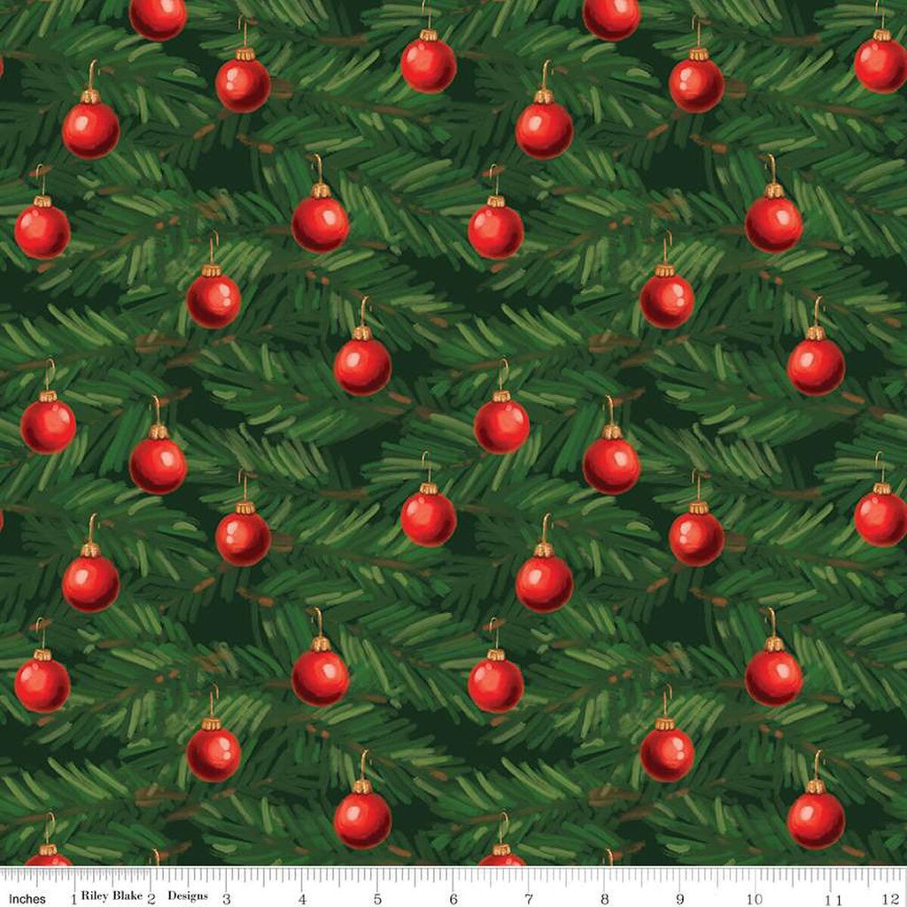 Riley Blake Designs C15044- Green Christmas Wishes