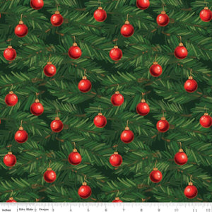 Riley Blake Designs C15044- Green Christmas Wishes