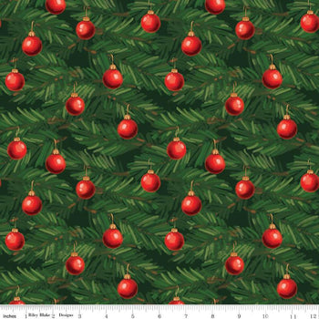 Riley Blake Designs C15044- Green Christmas Wishes